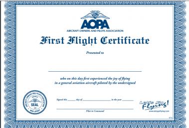Name:  AOPA first flight cert.jpg
Views: 2642
Size:  21.2 KB